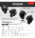 Casco Moto Integral Ls2 352 Rookie Con Spoiler Aleron Rpm