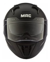 Casco Moto Integral Mac 069 Force Solid Doble Visor Rpm Negro Force Mate 2xl