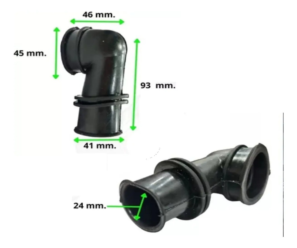 Acople Carburador A Filtro De Aire Honda New Wave 110s