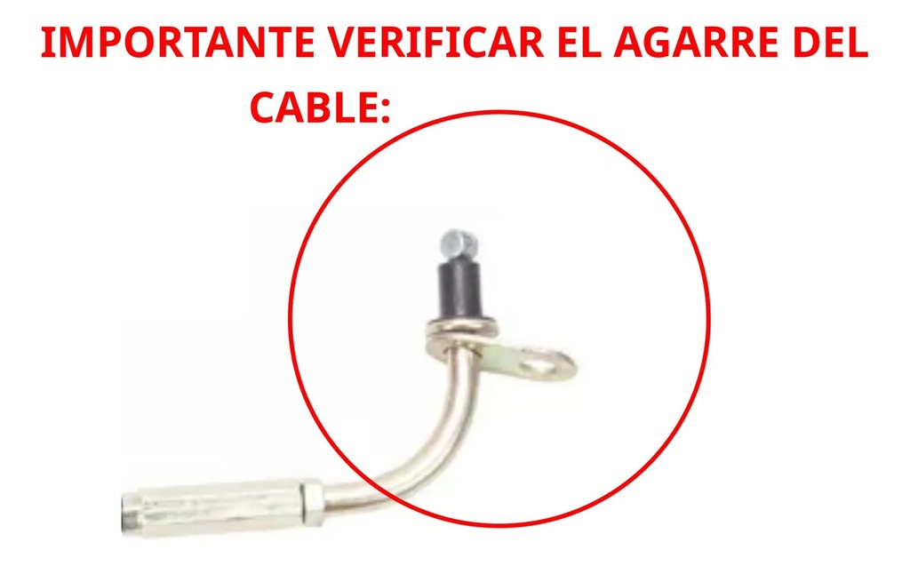 Cable Acelerador Yamaha Ybr 125 02/04 Brasilero Wstandard