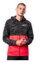 Campera Capucha Alpinestars Moto Camo Block Hoodie Charcoal