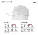 Gorra Alpinestars Ageless Curve Hat Negro Blanco Rojo Rpm