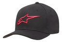 Gorra Alpinestars Ageless Curve Hat Negro Blanco Rojo Rpm