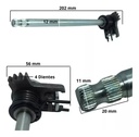 Eje Selectora De Cambio Completo Yamaha New Crypton Rpm