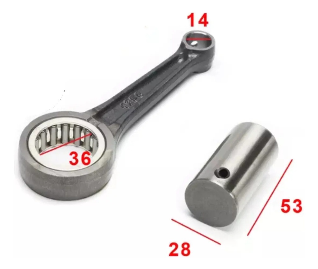 Kit Biela Completo Suzuki Gn 125 / En 125 Rpm