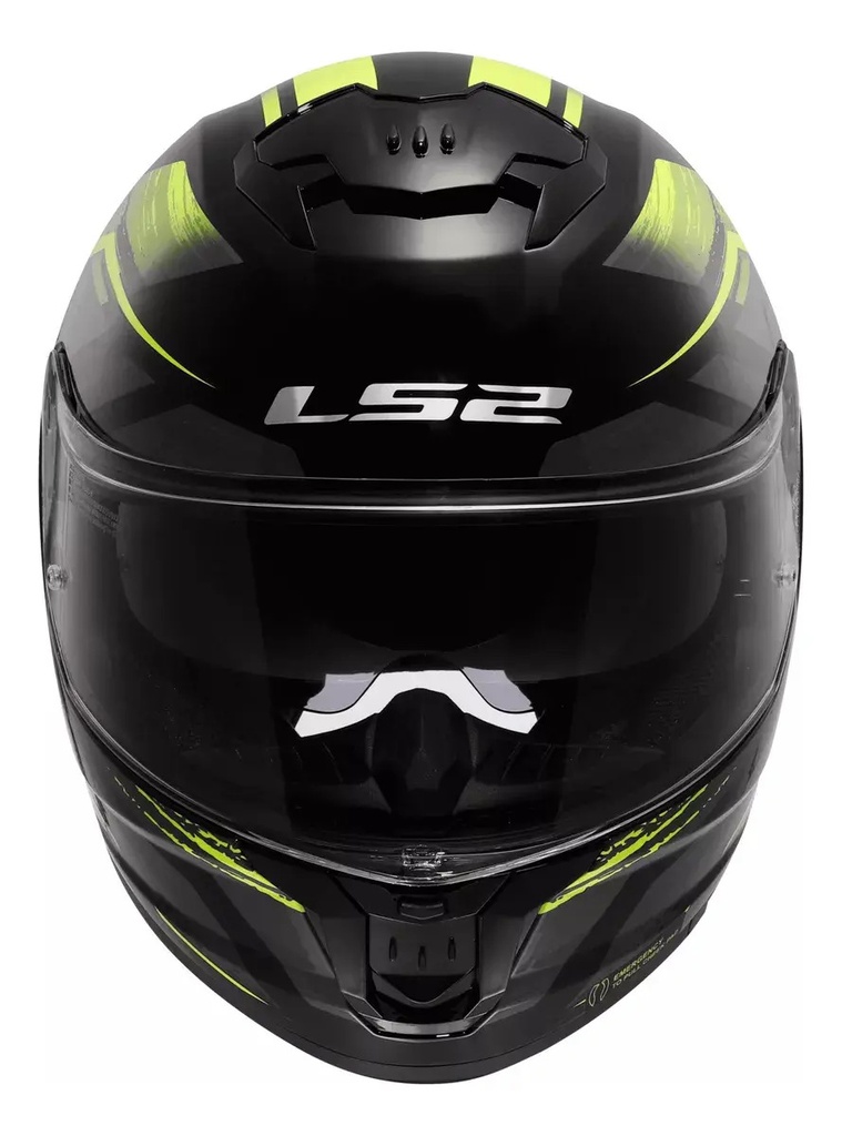 Casco Moto Integral Ls2 808 Stream 2 Fury Doble Visor Rpm