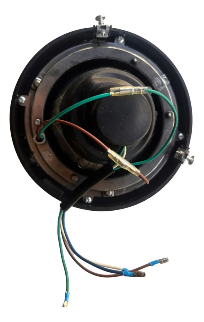Faro Optica Delantera Moto 16.5 Cm Luz Led Rpm