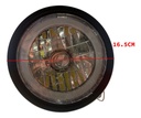 Faro Optica Delantera Moto 16.5 Cm Luz Led Rpm