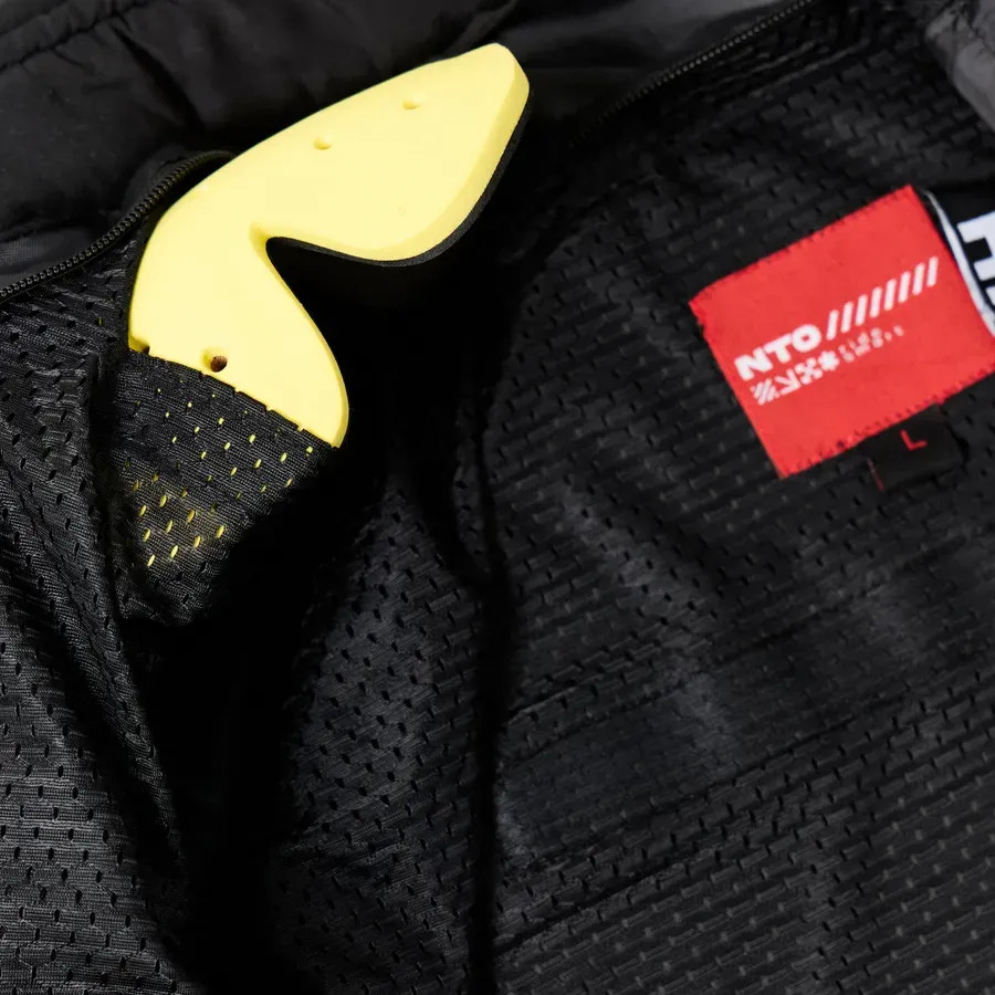 Campera Moto Mujer Nto City Evo Cordura Con Protecciones Rpm Negro City Evo S