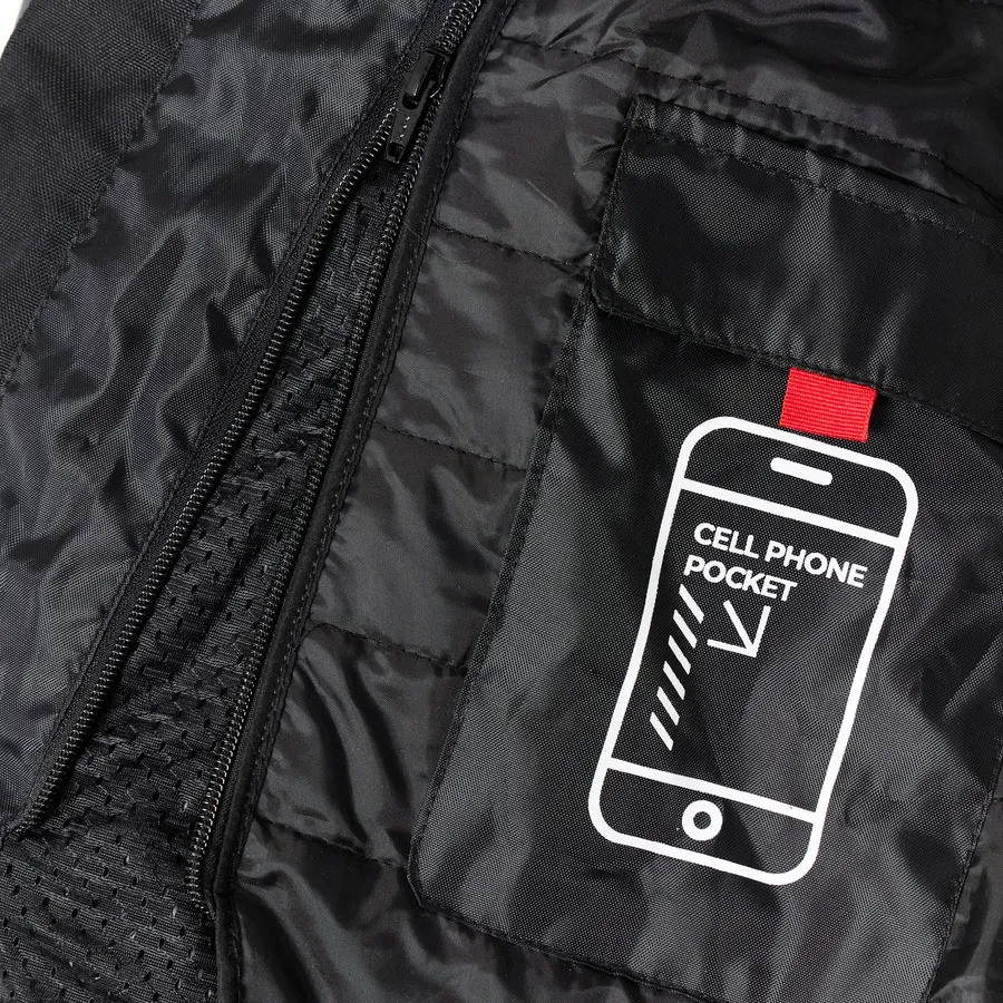 Campera Moto Mujer Nto City Evo Cordura Con Protecciones Rpm Negro City Evo S
