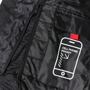 Campera Moto Mujer Nto City Evo Cordura Con Protecciones Rpm Negro City Evo S
