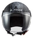 Casco Moto Abierto Ls2 562 Airflow Snake Negro Mate Rpm
