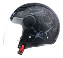 Casco Moto Abierto Ls2 562 Airflow Snake Negro Mate Rpm