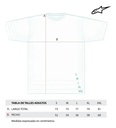 Remera Hombre Manga Corta Moto Alpinestars Rpm S Gris Galun Csf Tee