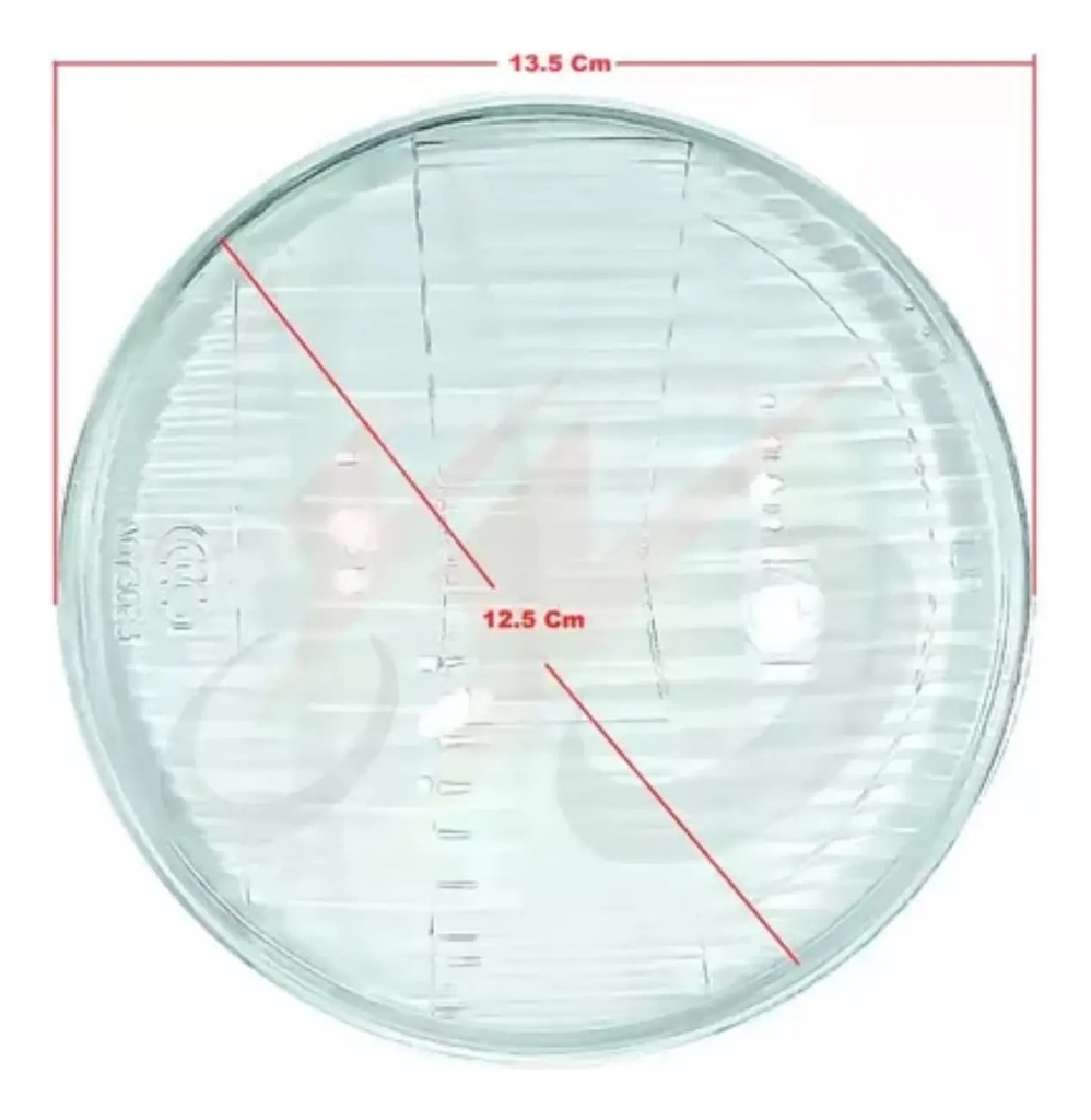Acrilico De Optica Delantera Faro Suzuki Gn 125 Rpm Ambos Lados