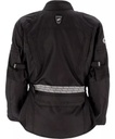 Campera Larga Moto Mujer Joe Rocket Ballistic 3.0 Rpm Negro Lisa L