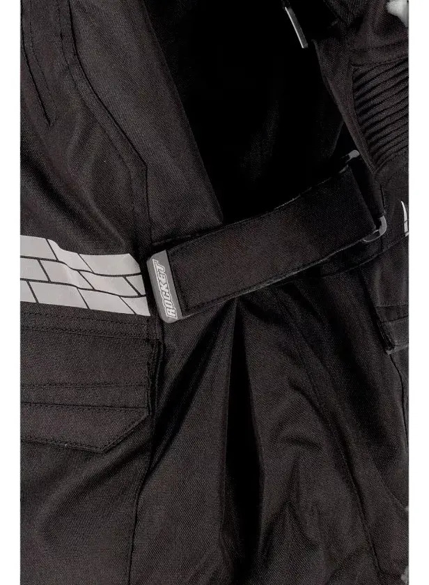 Campera Larga Moto Mujer Joe Rocket Ballistic 3.0 Rpm Negro Lisa M