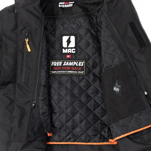 Campera Moto Mujer Mac Cardinal Cordura Protecciones Rpm Negro Cardinal S Nuevo Modelo