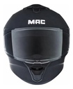 Casco Moto Integral Mac Ff801 Starter Rpm Negro Solid Mate S