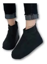 Galochas Cubre Calzado Lluvia Mujer Estampada Impermeables Negro L