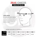 Casco Integral Moto Zeus 811 Al51 Negro Rojo Blanco Rpm