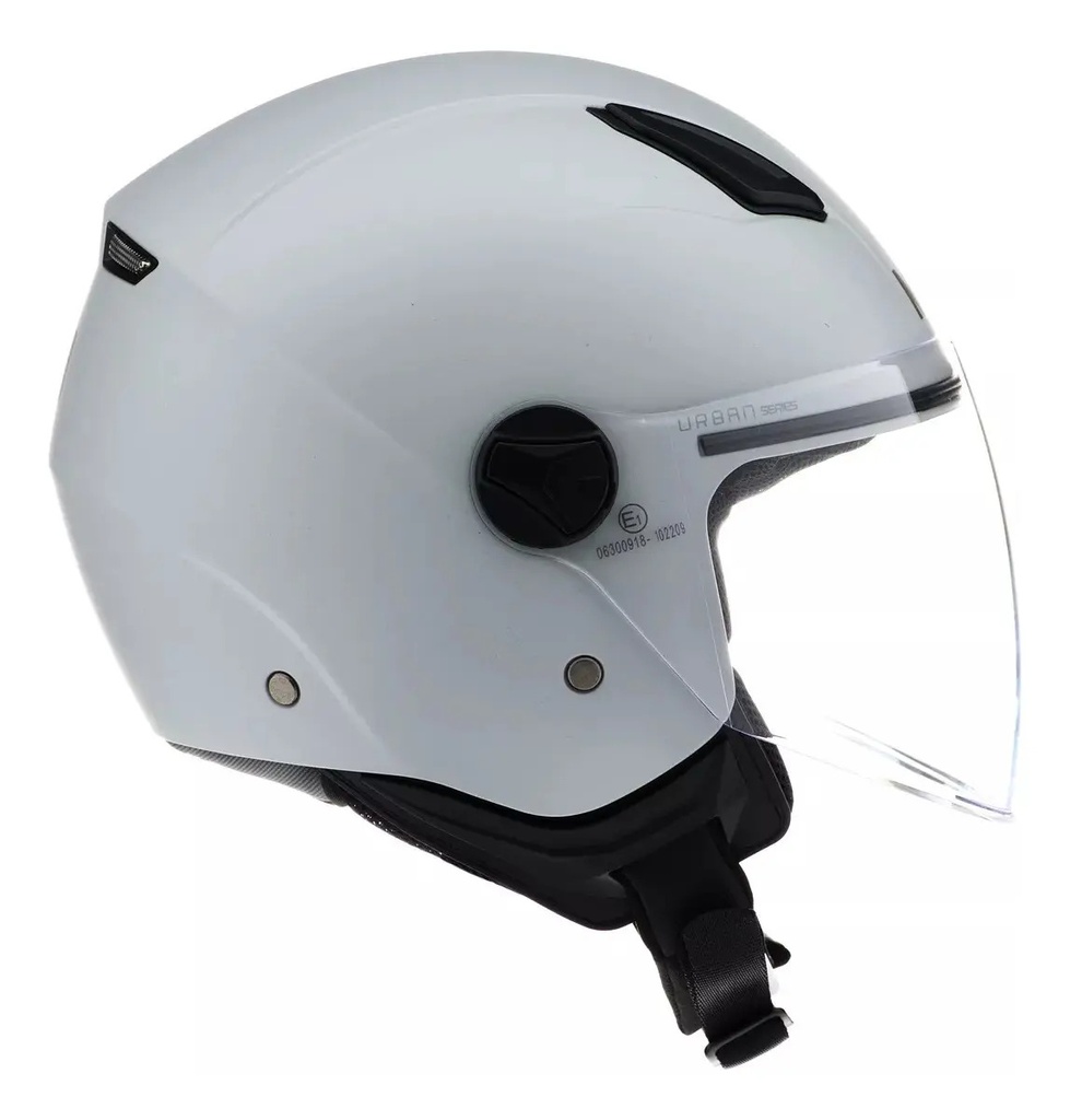 Casco Moto Abierto Mac Beat Solid Gris Mate Rpm