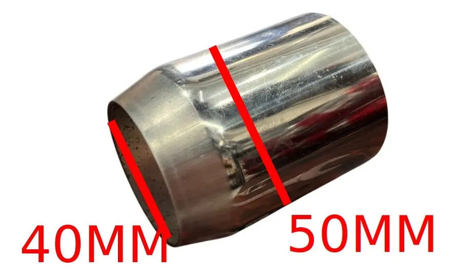 Silenciador De Moto Todo Negro Universal Rpm