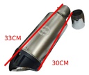 Silenciador Para Moto Cromado Universal - 4t Rpm