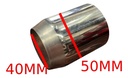 Silenciador Para Moto Cromado Universal - 4t Rpm