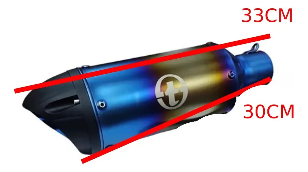 Silenciador Tornasolado Universal - Rpm