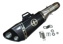 Silenciador Negro Universal - Rpm 4t