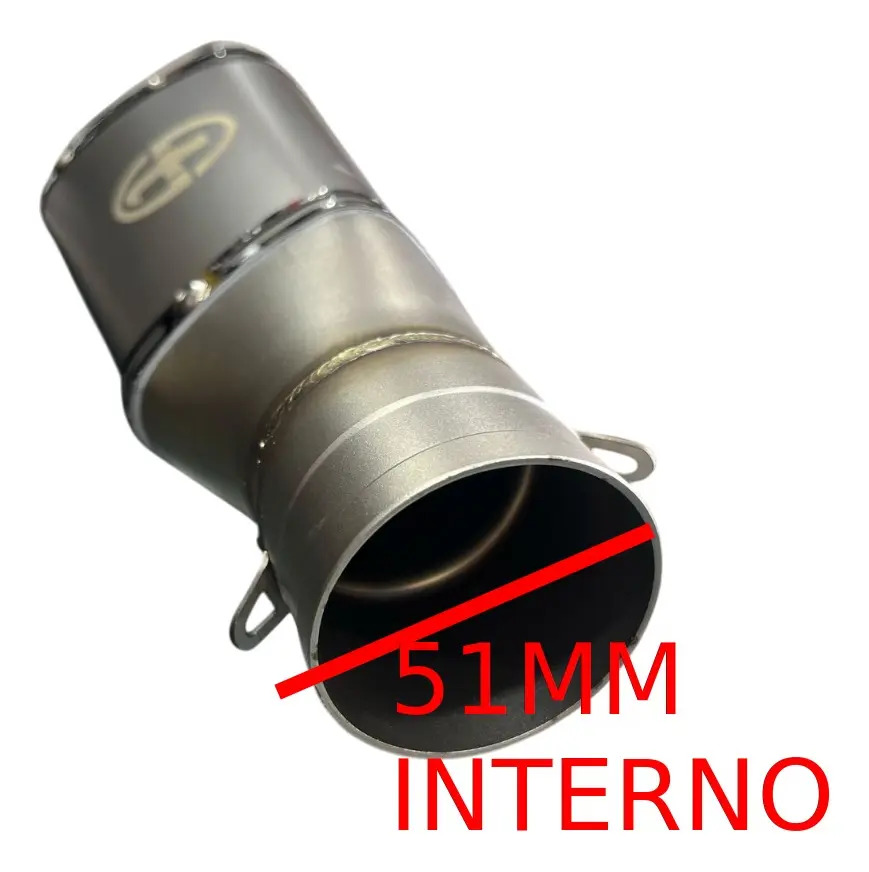 Silenciador Negro Universal - Rpm 4t