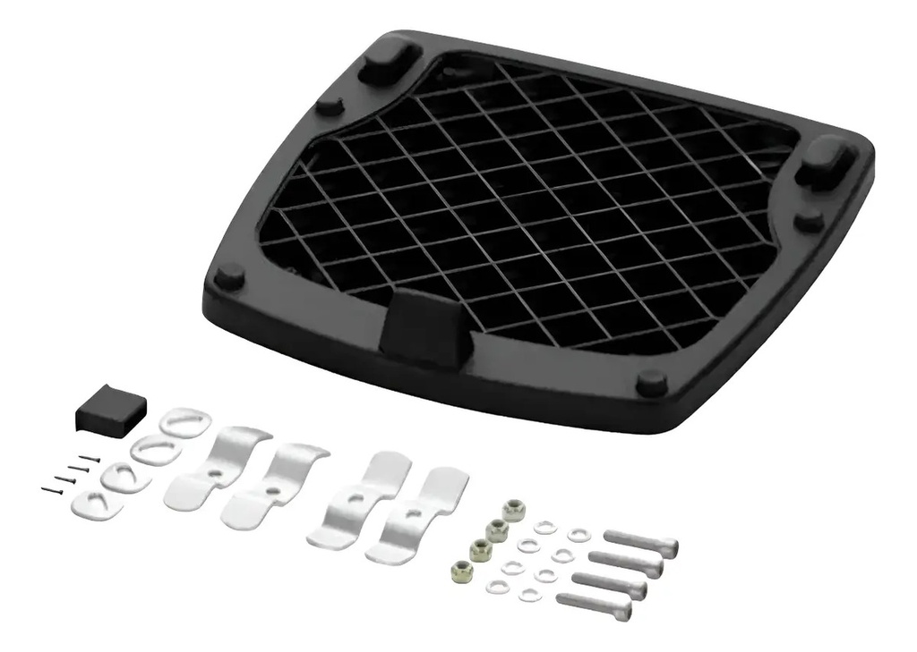 Base Plastica Para Baul Moto Givi Top Case Monokey E250 Rpm Negro