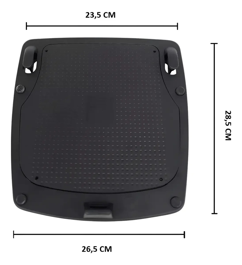 Base Plastica Para Baul Moto Givi Top Case Monokey E250 Rpm Negro