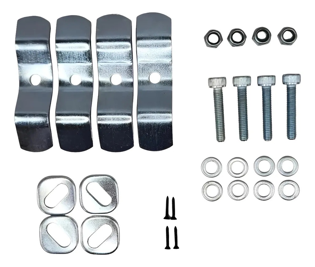 Base Plastica Para Baul Moto Givi Top Case Monokey E250 Rpm Negro