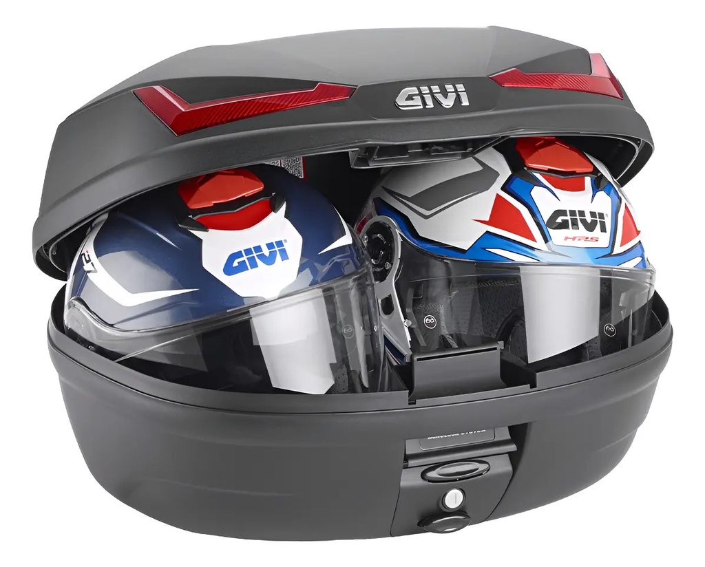 Baul Moto Givi E455n Top Case Simply Iv Monolock 45 Lts Rpm Negro