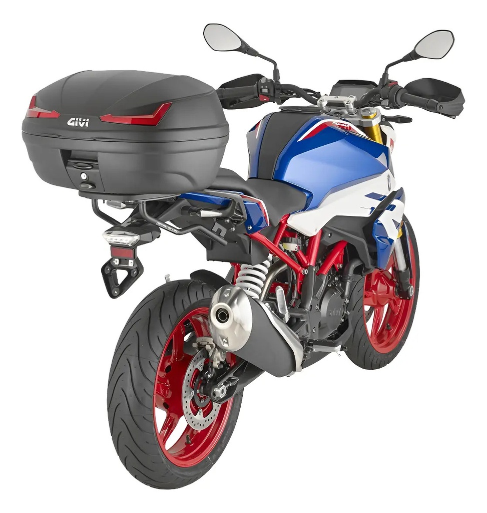 Baul Moto Givi E455n Top Case Simply Iv Monolock 45 Lts Rpm Negro