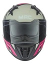 Casco Moto Integral Mac 069 Force Doble Visor Rpm Rosa Arkang Mate Xxl
