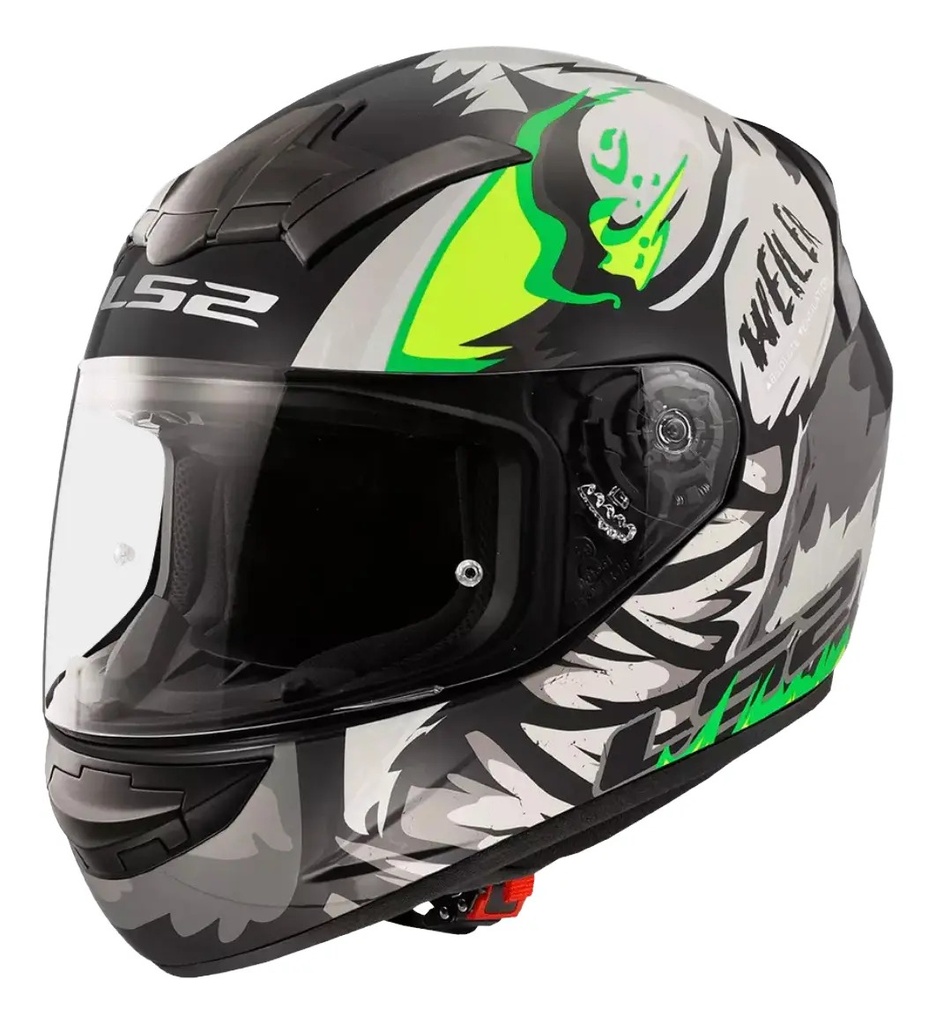 Casco Integral Rookie Moto Ls2 352 Rookie Weiler Spoiler Rpm