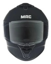 Casco Moto Integral Mac 801 Starter Solid Mate Rpm Negro Starter Mate M