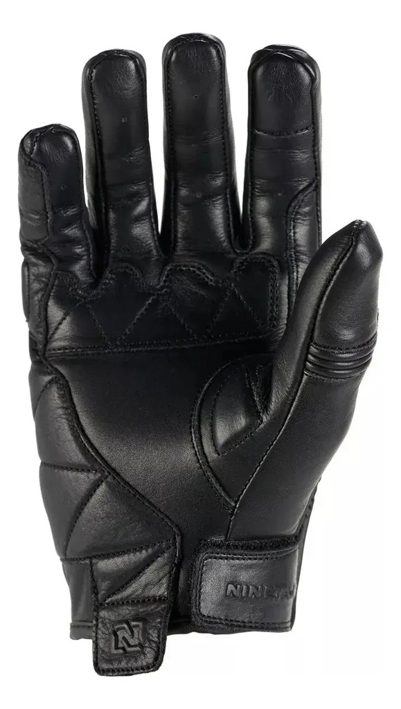 Guante Moto Nto Classic Evo Protecciones Cuero Mujer Rpm Negro M
