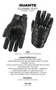 Guante Moto Nto Classic Evo Protecciones Cuero Mujer Rpm Negro M