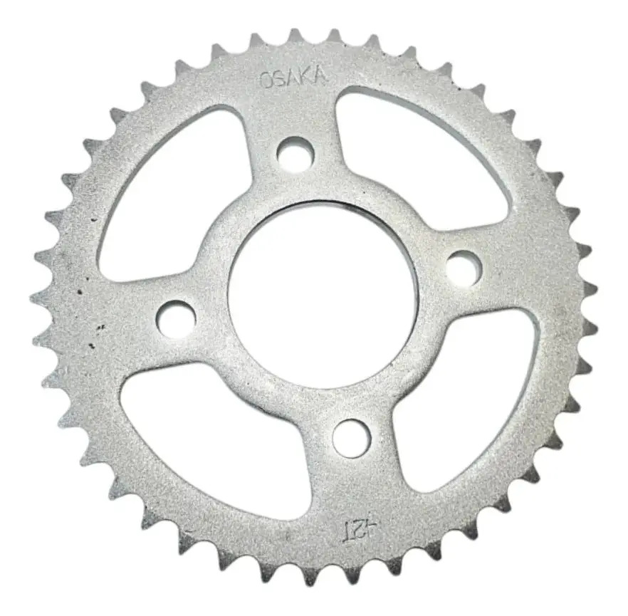 Kit Corona Y Piñon Bajaj 135 42/14 Rpm Plata