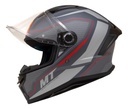 Casco Integral Moto Mt Stinger 2 Mint C5 Rojo Mate Alerón
