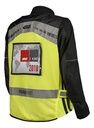 Chaleco Moto Reflectivo Fluo Porta Patente Givi Rpm Amarillo L-xl
