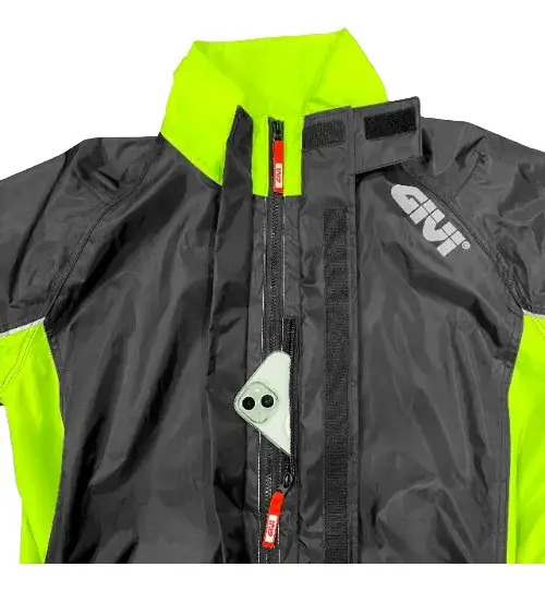 Traje De Lluvia Givi Acquaride Rainsuit Alta Gama Amarillo