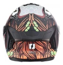Casco Moto Integral Mac 070 Volt Rpm Negro Makabro Mate Xl