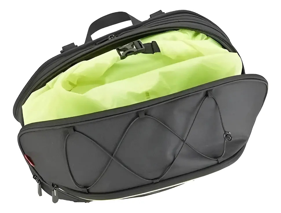 Alforjas Moto Laterales Givi Extensibles 30lts Ea127b Rpm Negro