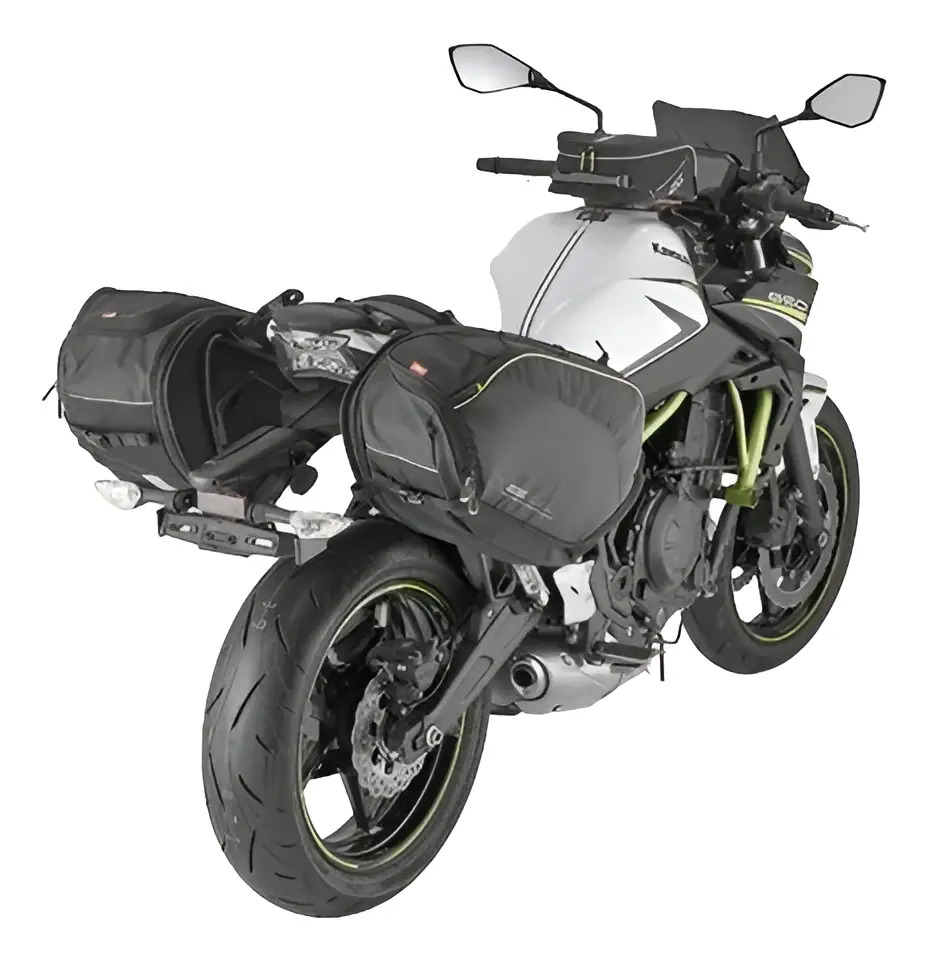 Alforjas Moto Laterales Givi Extensibles 30lts Ea127b Rpm Negro