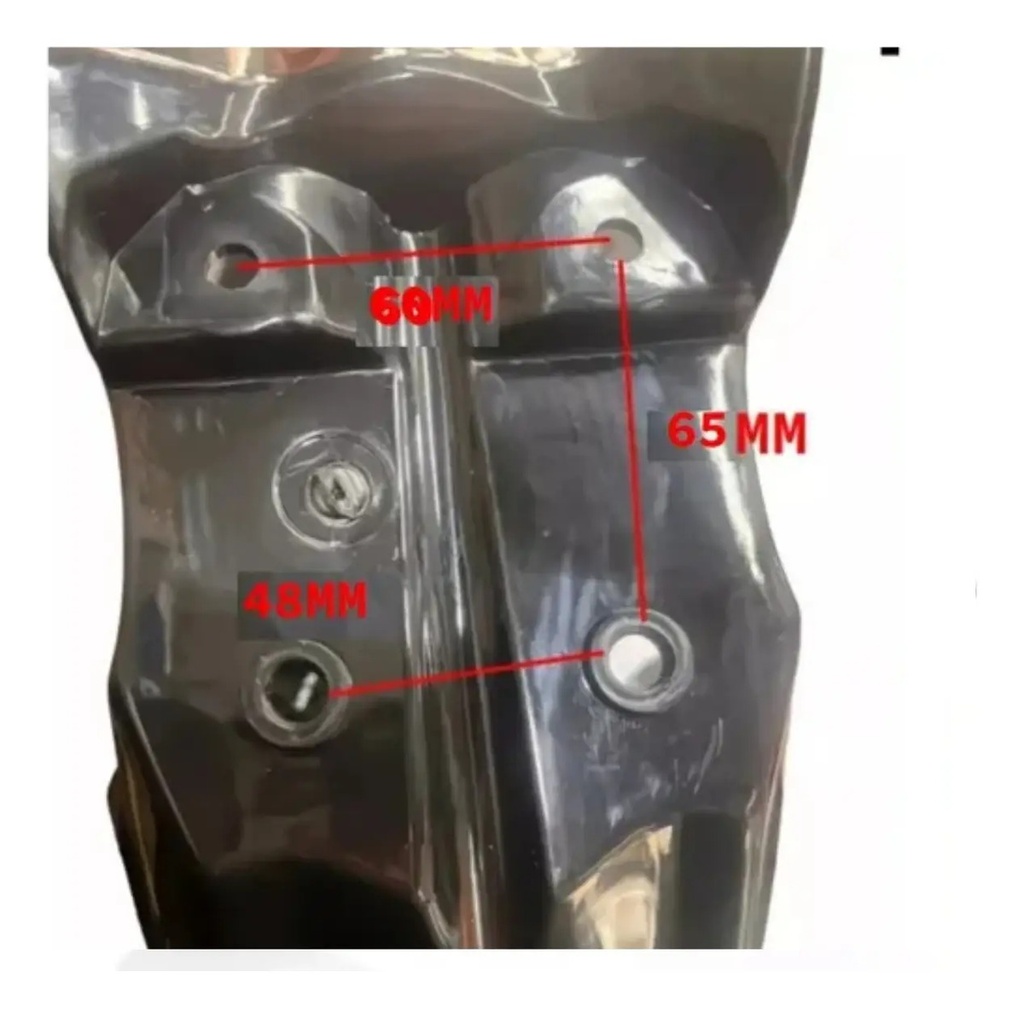 Guardabarro Delantero Honda Crf 250 450  Negro Rpm